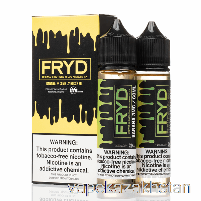 Vape Disposable Banana - FRYD E-Liquid - 120mL 6mg